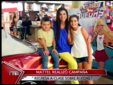 Mattel realizó campaña Regresa a clase sobre ruedas