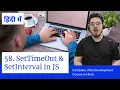 JavaScript Tutorial setInterval setTimeOut Web Development Tutorials