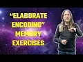 3 Mnemonics-Boosting Elaborative Encoding Memory Exercises