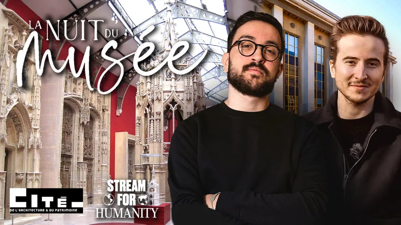 Une visite LÉGENDAIRE ! - Nuit du Musée : Cité de l'Architecture & du Partimoine ft @SylvainLyve