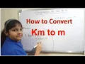 Conversion of Kilometer into Meter - km to m