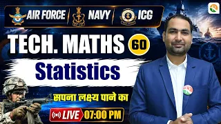 Statistics - 01 // Airforce Maths Classes 2026 / Navy Maths Classes / Airforce