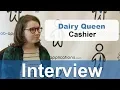 Dairy Queen Interview - Cashier