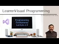 Visual Programming Lecture in Urdu and Hindi