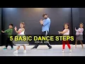 Dance Tutorial for 3 to 7 years Kids | 5 Basic Steps | Deepak Tulsyan | G M Dance | Part 3