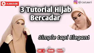 Download Tutorial Hijab bercadar ll jilbab segi empat dan cadar ll cara pakai cadar MP3