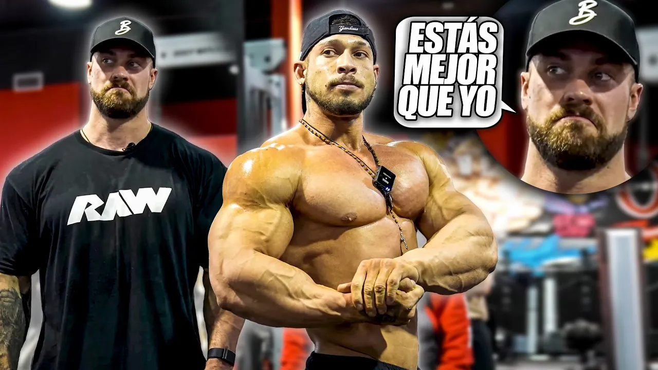 CHRIS BUMSTEAD CONFRONTA A RAMON DINO EN UN ENTRENO ESPALDA BRUTAL Y PASO ESTO - Victorvaldivia