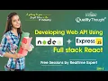 Full Stack Developer Session By Real Time Expert - Session 02 REST Web Api Using Node Js