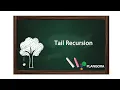 Tail Recursion
