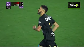 محمود بنتايك يسجل هدف التعادل لـ الزمالك أمام الأهلي الدوري المصري 2024 2025 