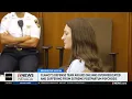 Woman accused of strangling her children to death sobbed in court today