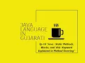 Java Static Methods Blocks and this Keyword Explained in Method Overring in Gujarati Java