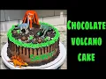 Chocolate dinosaur cake