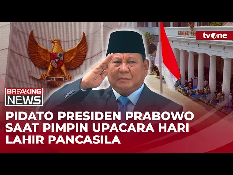 Pidato Presiden Prabowo di Peringatan Hari Lahir Pancasila