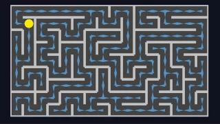 Visualizing procedural maze generation and A pathfinding in Unity source code in description