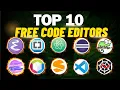 10 Best FREE Code Editors for Programmers Software Engineers