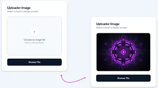How to Create an Image Uploader with Using HTML CSS and JavaScript
