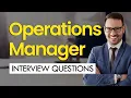 Operations Manager Interview Questions Winning Answers Complete Guide