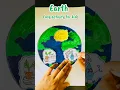 Earth Day Paper Craft for Kids How to Draw Earth DIY Craft Earth Day Craft idea