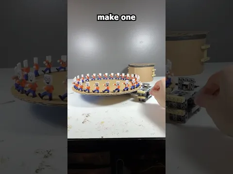 I Made A Zoetrope Out Of Cardboard!