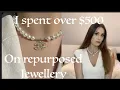 I SPENT OVER 500 ON LUXURY REPURPOSED JEWELLERY CHANEL DIOR PRADA