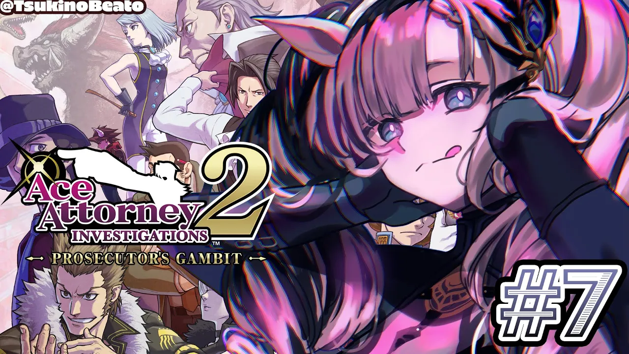 #7【Ace Attorney Investigations 2】let me make waiting room (SPOILERS!)【Pavolia Reine/holoID gen 2】