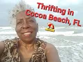 COME THRIFT WITH ME AS I VACATION IN COCOA BEACH FL
