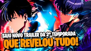 SOLO LEVELING: SAIU TUDO DA 2º TEMPORADA NO NOVO TRAILER! ROMANCE DO JIN WOO E NOVA SOMBRA! SPOILERS
