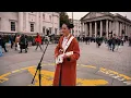 NEVER SEEN anything like it! Is that a GUITAR? And her VOICE? MIND-BLOWING!