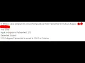 Write a Java program to convert temperature from Fahrenheit to Celsius degree