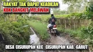 viral perjuangan kbk demi rakyat menapaki jalan becek bagai selokan kbk kdm aktivis garut