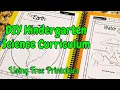 Kindergarten Science DIY Curriculum Free Printables