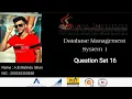 Normalized Database table DBMS 1 Task 16 Java Institute