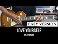 Download Lagu Love Yourself - Justin Bieber ( EASY VERSION ) | EASY Guitar Tutorial with Chords / Lyrics