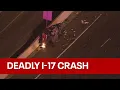Deadly crash closes portion of southbound I-17 in north Phoenix