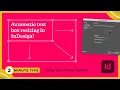 Auto-Sizing Text Frames in InDesign Adobe 2 Minute Tip