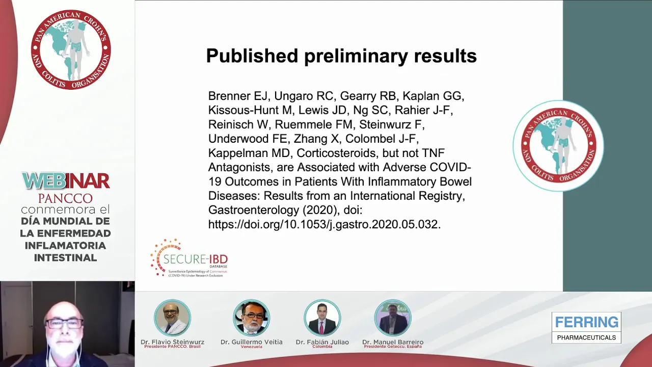 Día Mundial de la Enfermedad Inflamatoria Intestinal | #Webinar #PANCCO