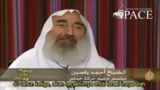 pada 2027 tiada lagi kewujudan israel syeikh ahmad yassin