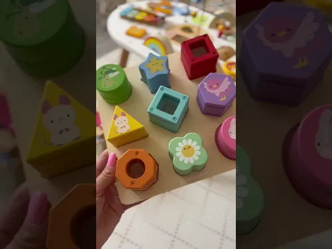 Rainbow Sensory Shape Sorter