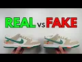 REAL VS FAKE NIKE SB DUNK JARRITOS SNEAKER COMPARISON