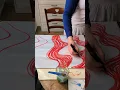 Organic Pop Pattern Full Drawing Process No Music Natural Sounds