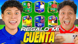 Le REGALE una CUENTA de Dream League Soccer a mi MEJOR AMIGO 😱 *Lloró Mucho*