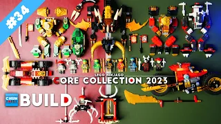 LEGO Speed Build! Ninjago Core Collection 2023 | Ninjago 2023 | Beat Build | ASMR