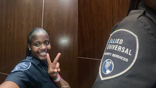 Day In The Life As A Female Security Guard At Allied Universal pt2 Discussing Pay