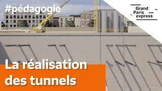 La réalisation des tunnels