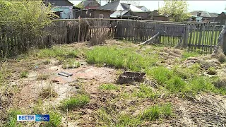 В Омске на Московке жильцы частного сектора оказались посреди болота