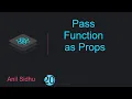 React tutorial for beginners Pass Function as Props