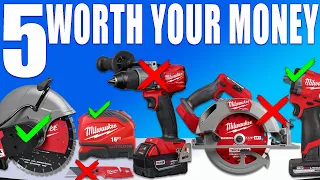 TOP 5 MILWAUKEE Tools WORTH Your MONEY