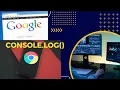 How to use console on Google Chrome in JavaScript Console log in