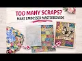 Turn Paper Scraps Into Beautiful Cards Masterboard Technique